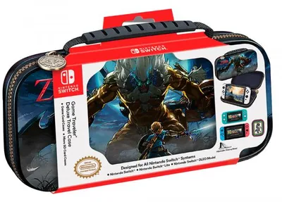 Produktbild von RDS Industries NNS42Z, Hartschalenkoffer, Nintendo, Schwarz, Nintendo Switch, Nintendo Switch Lite, The Legend of Zelda, 250 mm