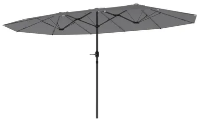 Immagine prodotto di Ombrellone doppio - Grande ombrellone da giardino - Ombrellone da spiaggia - Ombrellone da balcone - Protezione UV UPF 30