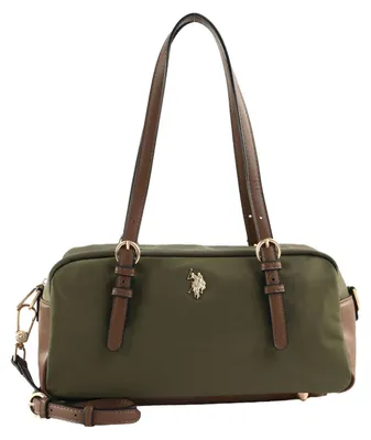 Produktbild von U.S. POLO ASSN. Schultertasche Umhängetasche Houston Bowling Bag Army / Green olivgrün