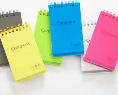 Imagen del producto de Cuaderno Compera CPA7801, tamaño A7, color amarillo