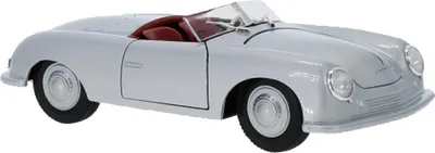 Image de Porsche 356, numéro 1, couleur argent.