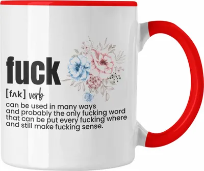 Produktbild von Trendation - Lustige Tasse Erwachsener Humor Geschenk Sarkasmus Ironie Geschenkidee Lustiger Spruch (Rot)