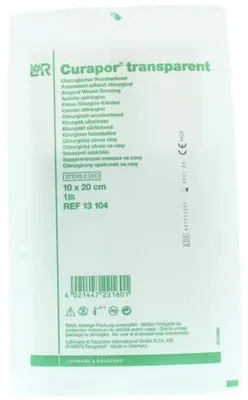 Produktbild von Curapor Transparant 10 X 20 Cm Steriel (1 stuk)