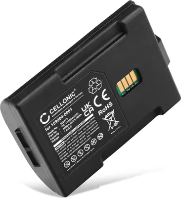 Image de CELLONIC 1x Batterie pour Scanner de codes barres Compatible avec LXE MX7, 159904-0001 - (3400mAh, 7.4V)