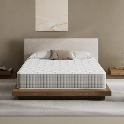 Zdjęcie produktu dla Materac DEWINNER 120 x 200 cm – grubość 22 cm, materac z pianki memory, średnio twardy, dwustronny, z 7 ergonomicznymi strefami wsparcia