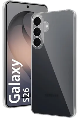Produktbild von Schutz Hülle für Samsung Galaxy S26 Handy Tasche Silikon Cover Slim Case Transparent
