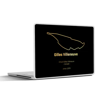 Produktbild von MuchoWow® Laptop Aufkleber Sticker Cover Kanada - Formel 1 - Rennstrecke 30x22 cm - Laptop-Sticker