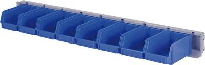 Immagine prodotto di Supporto per contenitori WS24, comprensivo di scaffali a vista, larghezza 1446 mm - WS24-100374