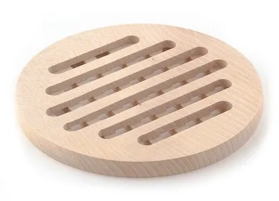 Produktbild von Ablagebrett aus Buche Durchmesser 19,5 cm
