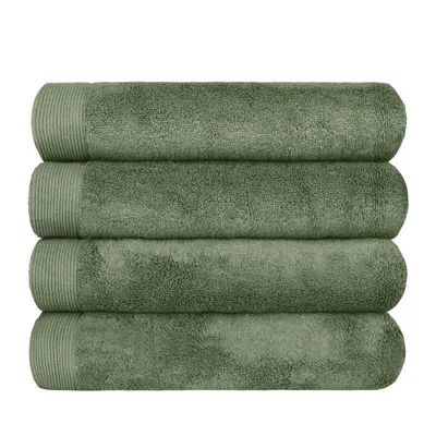 Obrázek produktu pro SCANquilt ručník MODAL SOFT olivová 75% bavlna 25% modal 50 x 100 cm
