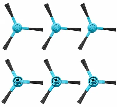 6 Bürsten für Cecotec Conga 3090 3490 Roboterstaubsauger