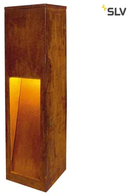 Immagine prodotto di Rusty Slot Lampada da terra a LED IP44 in ferro arrugginito altezza 50 cm 3000K bianco caldo