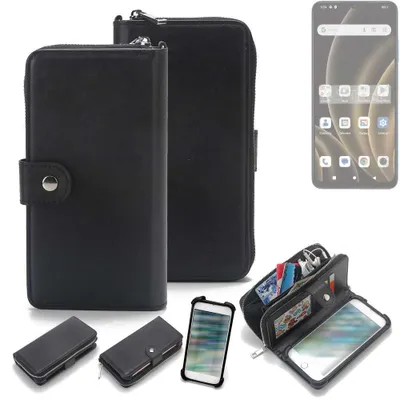 Produktbild von K-S-Trade 2in1 Handyhülle Schutzhülle kompatibel mit FreeYond F9S  & Portemonnee Cover Handy Hülle Case Etui Geldbörse Wallet Bookstyle Hülle