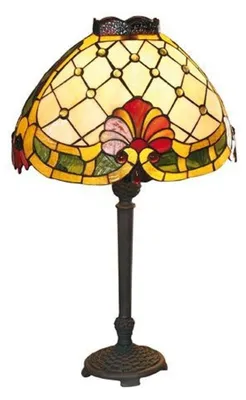 Obrázek produktu pro Casa Padrino Tiffany stolní lampa 34 x 21 cm - Ručně vyráběná Tiffany stojací lampa - Tiffanyho světla