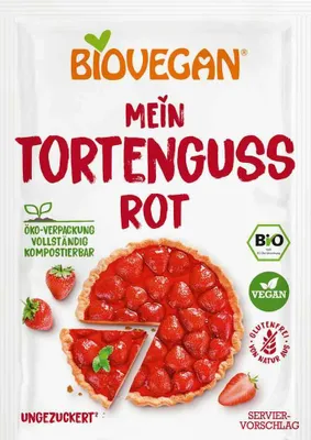 Obrázok produktu pre Tortová poleva - červená 2x7g
