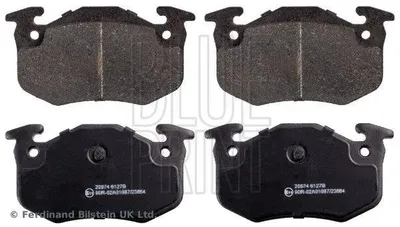 Produktbild von BLUE PRINT Bremsbeläge Satz Hinten passend für PEUGEOT 206 Schrägheck (2A/C) ADP154238
