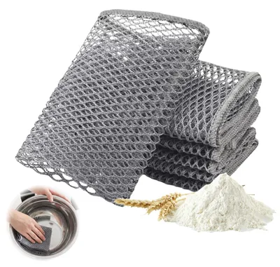 Produktbild von Omgoods – Set mit 6 Reinigungstüchern zum Reinigen und Entfernen von Rückständen