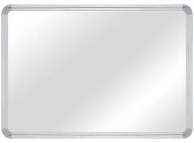 Produktbild von Glasmagnetboard weiß 120x90cm magnethaftend nur für Kraftmagnete geeignet