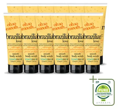 Produktbild von 12 x Treaclemoon Body Scrub Brazilian Love - 225 ml - Großpackung - 12 Stücke