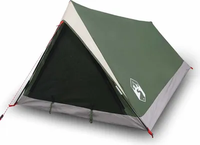 Produktbild von vidaXL Campingzelt 2 Personen Grün Wasserfest