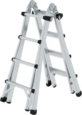Produktbild von MUNK Gelenk-Teleskopleiter 4x4 Sprossen