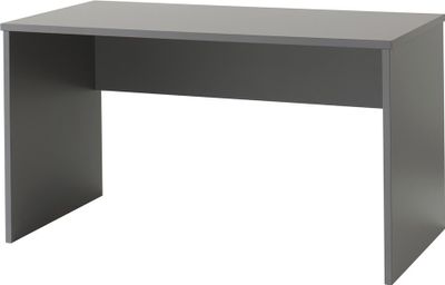 London Schreibtisch 140 x 65 cm Buche Anthrazit