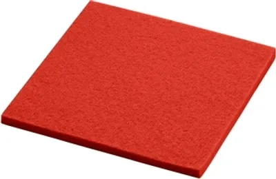 Produktbild von Daff - Untersetzer Filz Quadrat 10x10 cm. Orange