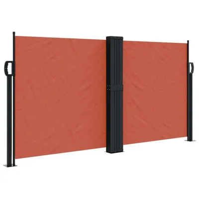 Obrázok produktu pre Zaťahovacia bočná markíza, tehlová 120x600 cm
