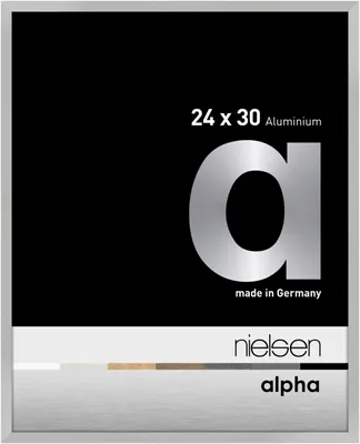 Immagine prodotto di Cornice in alluminio Nielsen Alpha argento opaco 24x30 cm