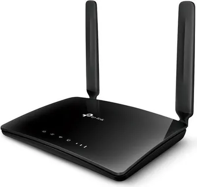 Zdjęcie produktu dla TP-Link Archer MR200, Wi-Fi 5 (802.11ac), Dual-band (2.4 GHz/5 GHz), Przewodowa sieć LAN, 3G, Czarny, Router biurkowy