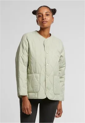 Immagine prodotto di Giacca trapuntata da donna Urban Classics, colore softsalvia - XL