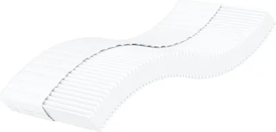 Image de Matelas en mousse blanc 80x220 cm dureté H2 H3