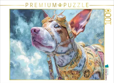 Produktbild von CALVENDO Puzzle Punkerhunde | 1000 Teile Lege-Größe 64x48cm Foto-Puzzle für glückliche Stunden