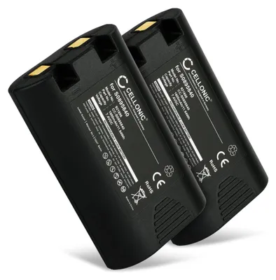 Produktbild von CELLONIC 2x Akku für Drucker Kompatibel mit Dymo Rhino 4200, LabelManager 420P, Rhino 5200, S0895840 - (1600mAh, 7.4V)