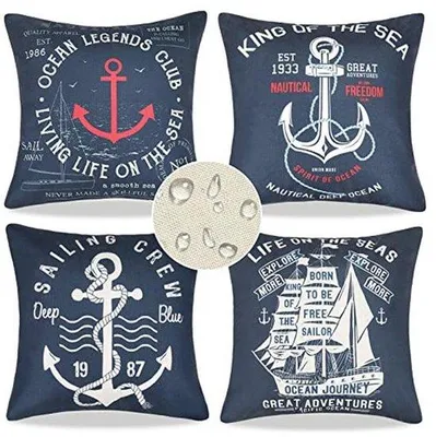 Produktbild von Famanu Kissenbezug wasserabweisend 40 x 40 cm - 4er Set