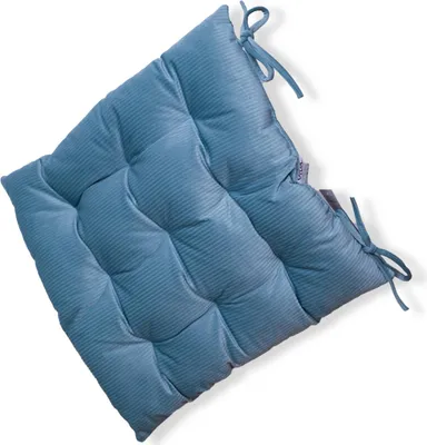 Produktbild von Sitzkissen Mint 40x40x7 cm, 9-Punkt-Steppung, Samtoptik, Polyester Bezug, 1er
