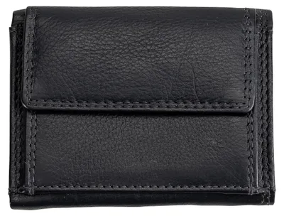 Produktbild von Josephine Osthoff Geldbörse Damen Portemonnaie klein KleinGeldbörse Herren slim Münzbörse Geldbeutel mit Münzfach echt Leder RFID-Schutz (940)