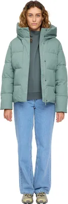 Mazine Damen Winterjacke Basic Puffer Jacket - jade