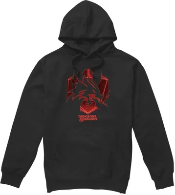 Obrázok produktu pre Dungeons & Dragons - Mikina s kapucňou pre mužov TV4336 (S) (Black)