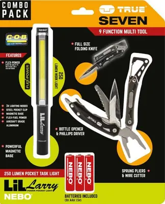 Obrázek produktu pro True Utility Seven a NEBO Lil Larry Combopack