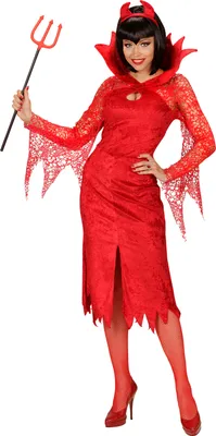 Produktbild von TEUFELIN (Kleid, Hörner) Gr. L