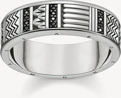 Produktbild von Thomas Sabo Skulls & Symbols TR2108-643-11 Ring, Ringgröße:56