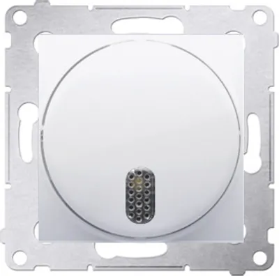 Produktbild von Kontakt-Simon DDS1.01/11, Kunststoff, Weiß, IP20, 230 V, 75 mm, 46,5 mm