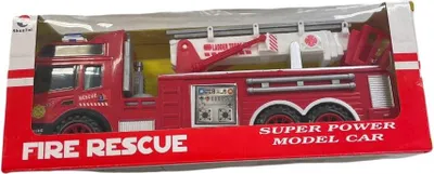 Image de Camion de pompiers 30 cm à friction 32 x 12,5 x 9 cm
