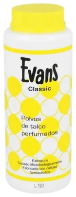 Produktbild von Evans Parfümierter Talk 125 g