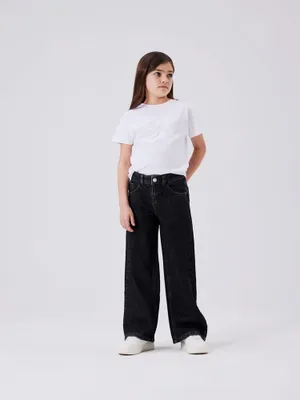 Produktbild von Name It Rose Wide 5529-be Jeans Schwarz 15 Years Mädchen Schwarz 15 Years