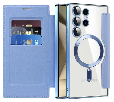 Obrázok produktu pre Techsuit - SmartMag Book puzdro na Samsung Galaxy S24 Ultra - svetlomodré