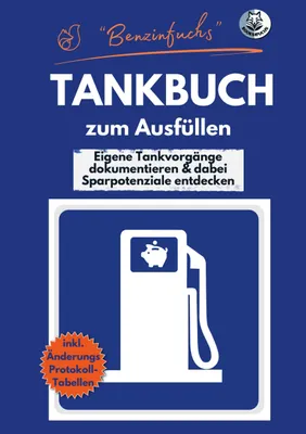 Produktbild von "Benzinfuchs" - TANKBUCH zum Ausfüllen