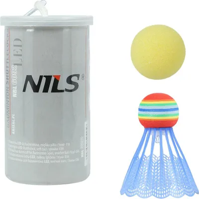Produktbild von LED-Nylon-Federball mit Ball, 1 Stück