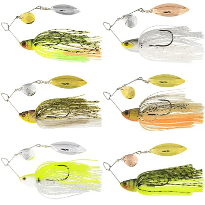 Produktbild von Westin MVIBE Colorado - Spinnerbait, Größe / Gewicht / Farbe:Gr. 3/0 / 12g / Colorado Gold + Willow Silver + Firetiger